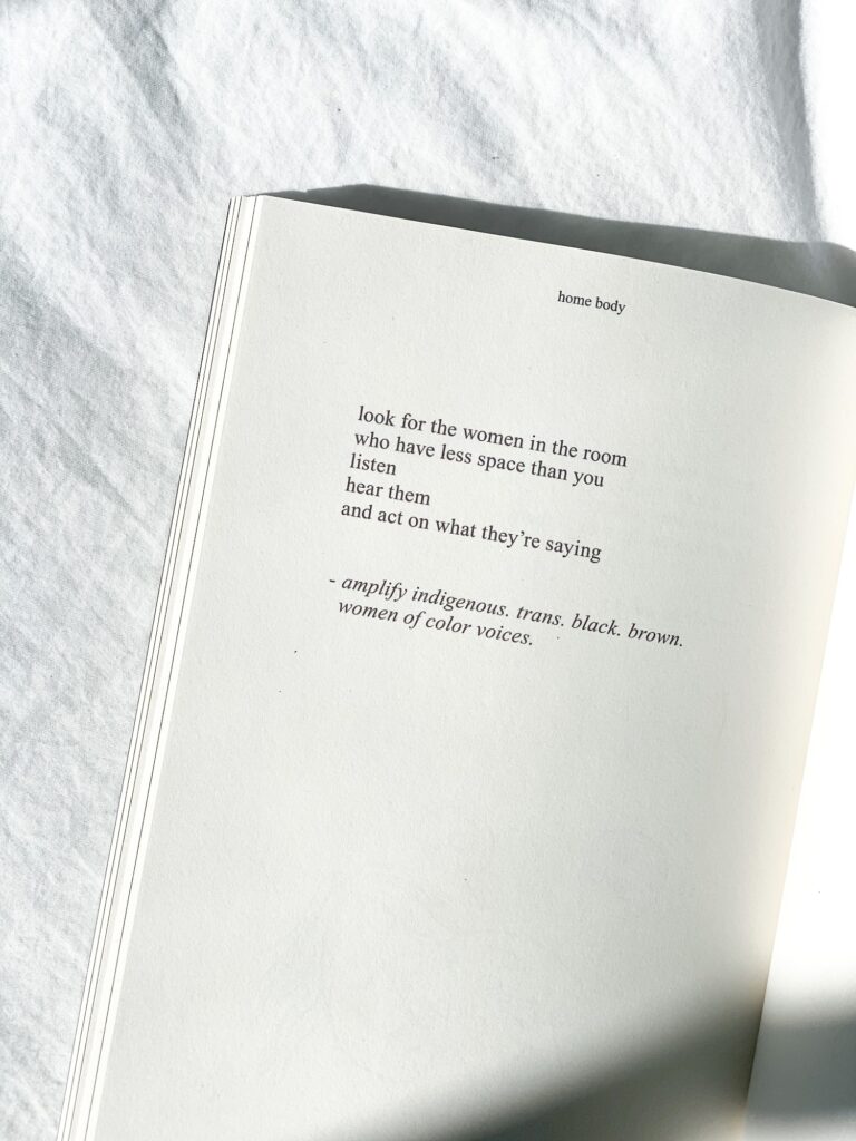 Rupi Kaur's Homebody poem reminds us of the work we have to do this Women's Day to honour and celebrate all women in motherhood 